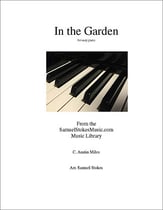 In the Garden (I Come to the Garden Alone) piano sheet music cover